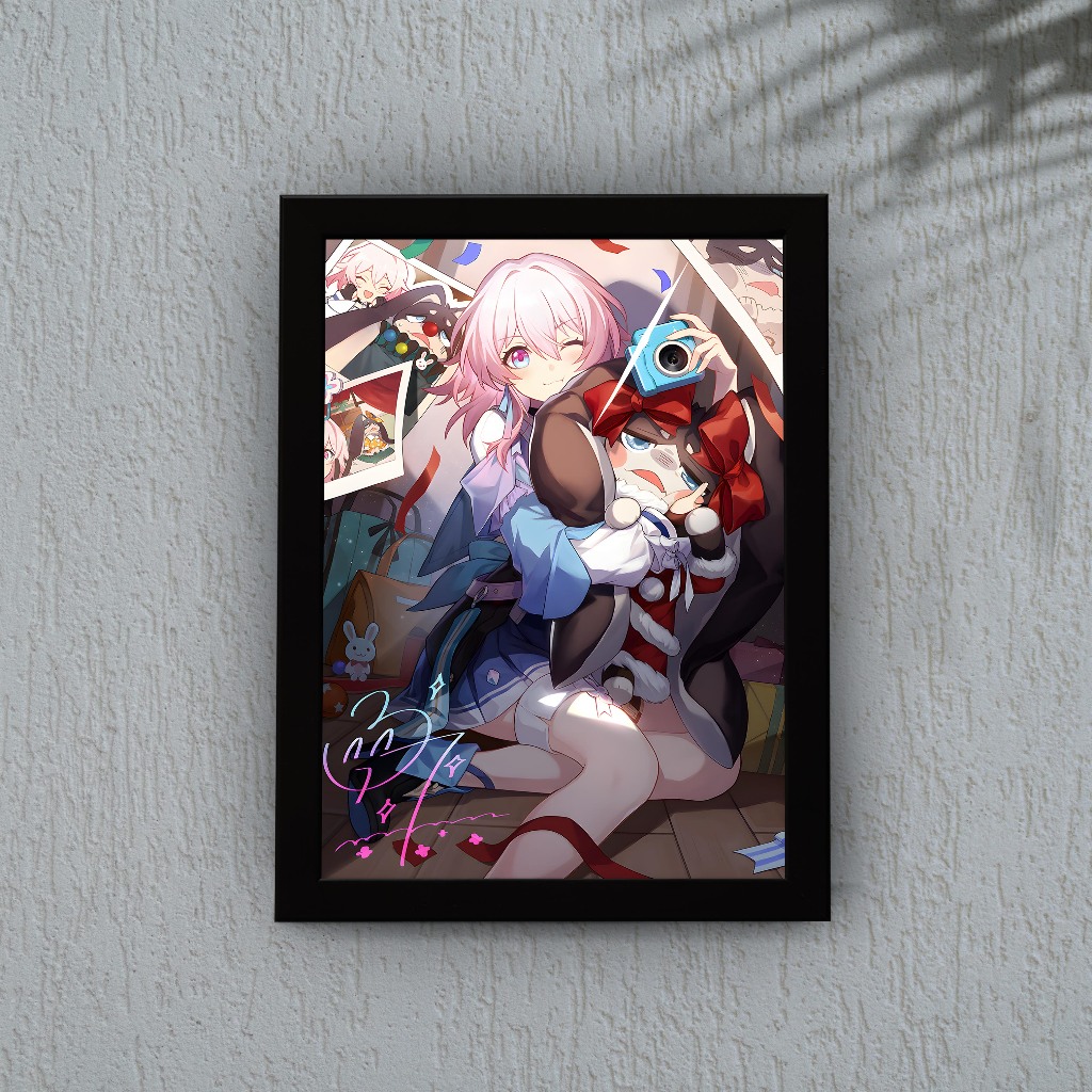 Quadro Decorativo Anime Darling In The Franxx Zero Two A3 em