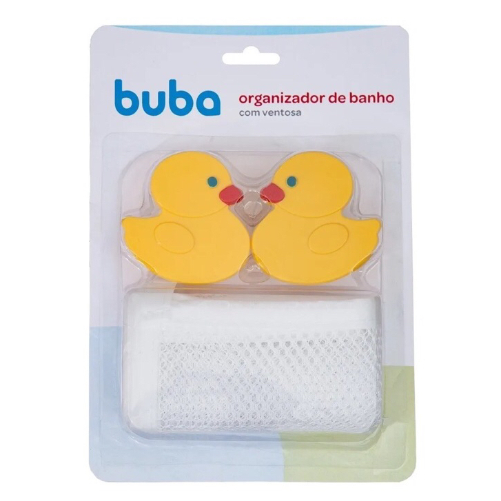 Organizador De Banho Brinquedos Com Ventosa Bebe Criança Buba