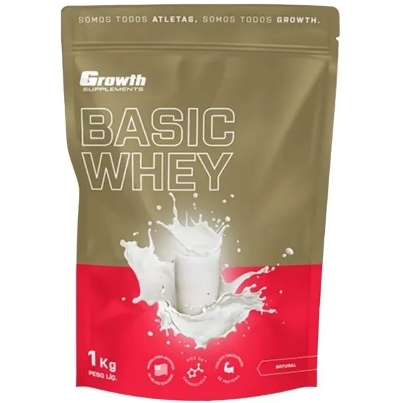 Basic Whey Protein – Refil 1kg – Growth Supplements