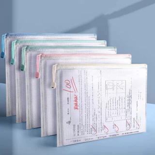 Kit 36 peças/Pasta A4 De Plástico Multiuso Com Zíper - Cores Sortidas em Oferta na Shopee