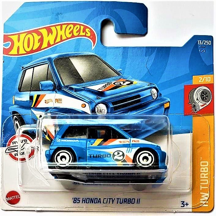 Hot Wheels 85 Honda City Turbo Ii 1hx Carrinho Mattel 1:64