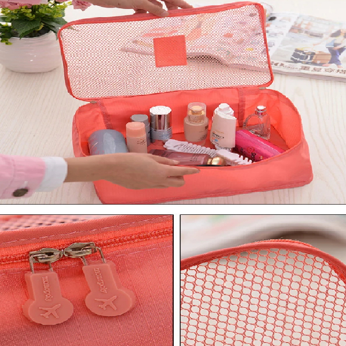 Kit Bolsas Organizadoras Para Mala Roupas Bagagem Viagem Postagem