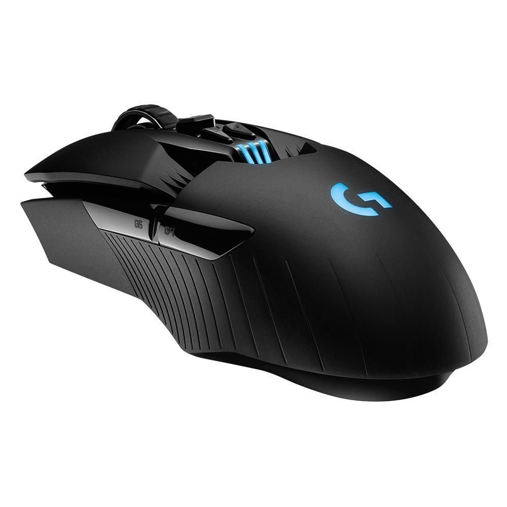 Mouse Gamer Sem Fio Logitech G903 LIGHTSPEED RGB LIGHTSYNC, Design Ambidestro Personalizável, HERO 25K, Compatível POWERPLAY - 910-005671