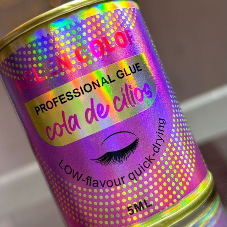 Cola De Cílios Profissional 5ml Helen Color | Shopee Brasil