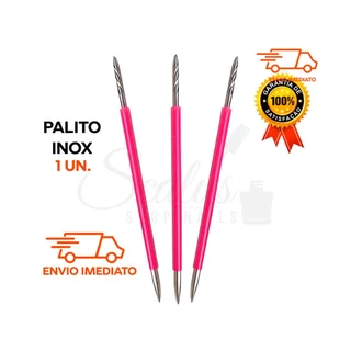 Palito Inox Isis Cutelaria Profissional Manicure