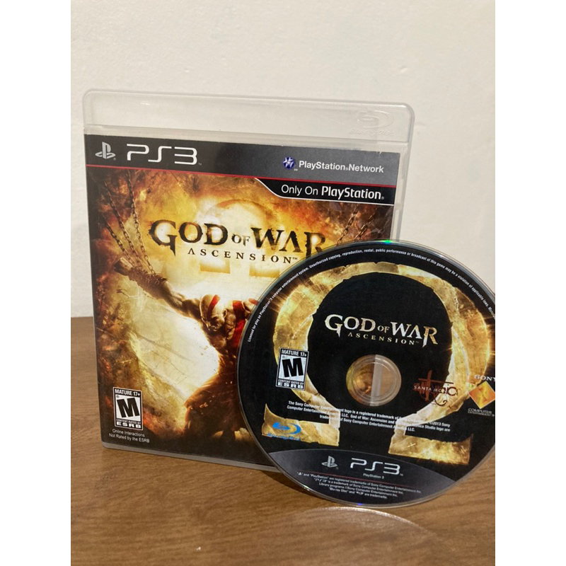 Jogos ps3 God of war ascension Dublado