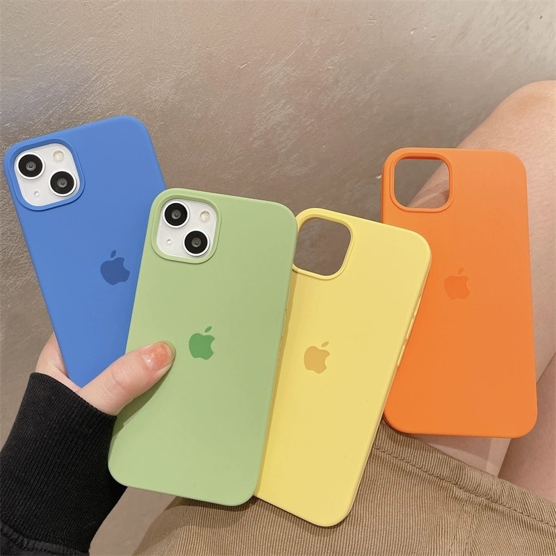 Capa Capinha Aveludada Fechada Câmera aberto iPhone 13/14 / 14PRO/14PRO MAX #7