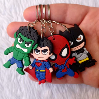 Chaveiros Heróis 20/50unid - Ideal para lembrancinhas aniversário, chá de bebê, etc.
