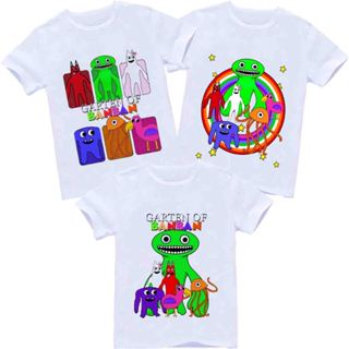 Camiseta Roblox Infantil Garden Of Banban Masculina Feminina