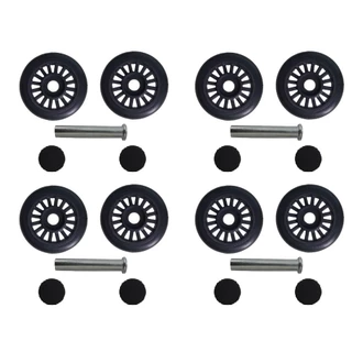 Kit Com 8 Rodas De Mala de Viagem Para Substituição