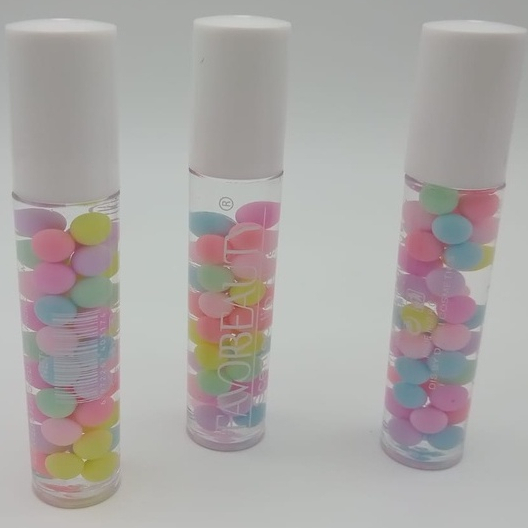 Brilho Labial Rollo, Hidratante Transparente Com Particulas de Vitaminas.