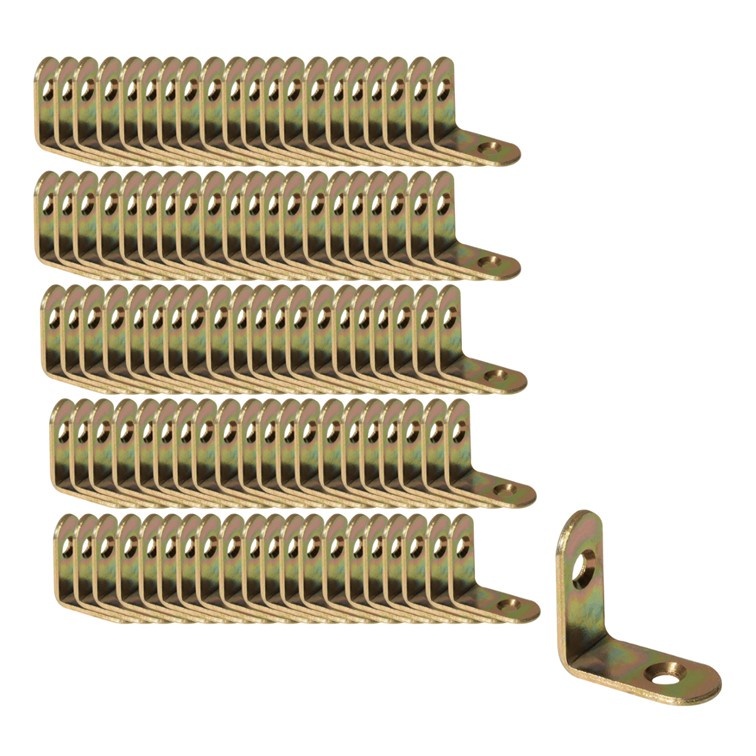 Cantoneira L Reforçada Para Móveis - 1'' 1.1/2'' 3'' Polegadas