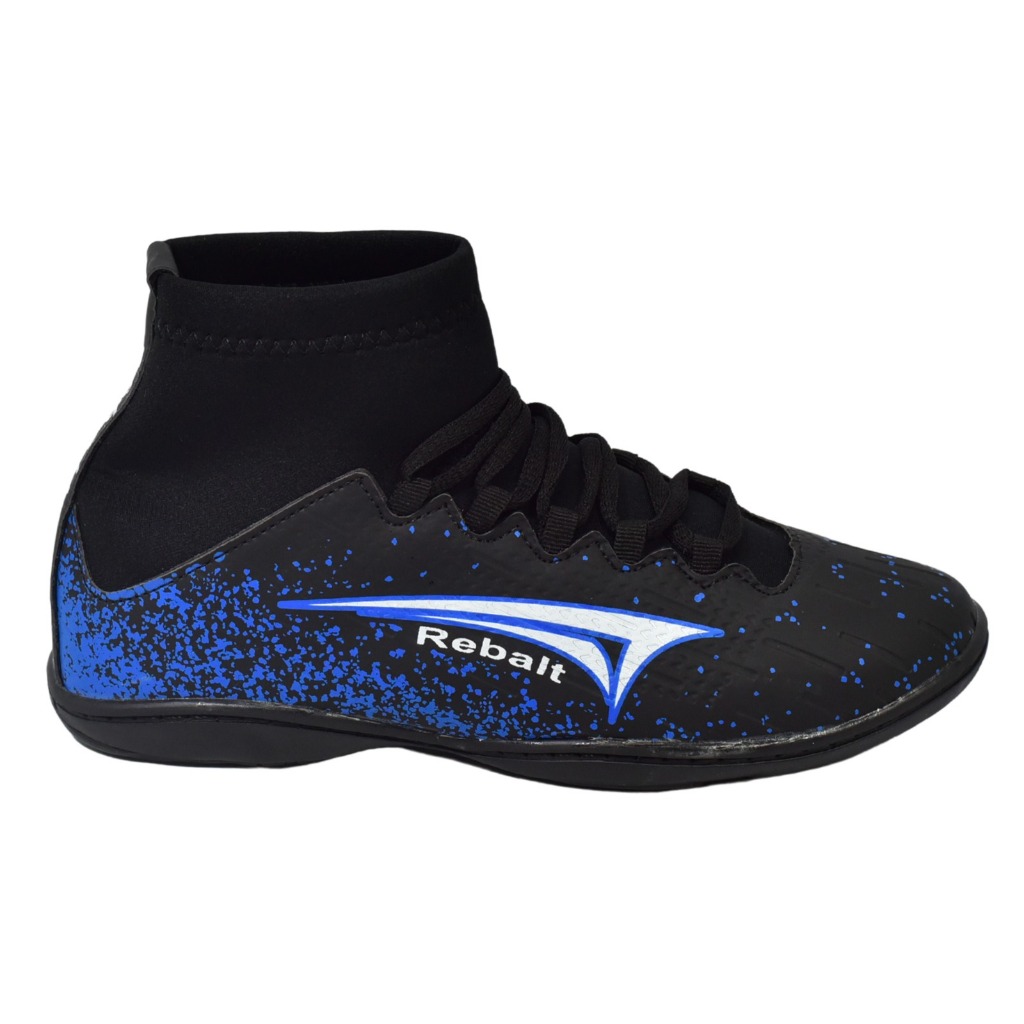 Chuteira Futsal Cano Alto Botinha De Quadra Unisex Costurada Antiderrapante Bota Cano Longo Salao Shopee Brasil