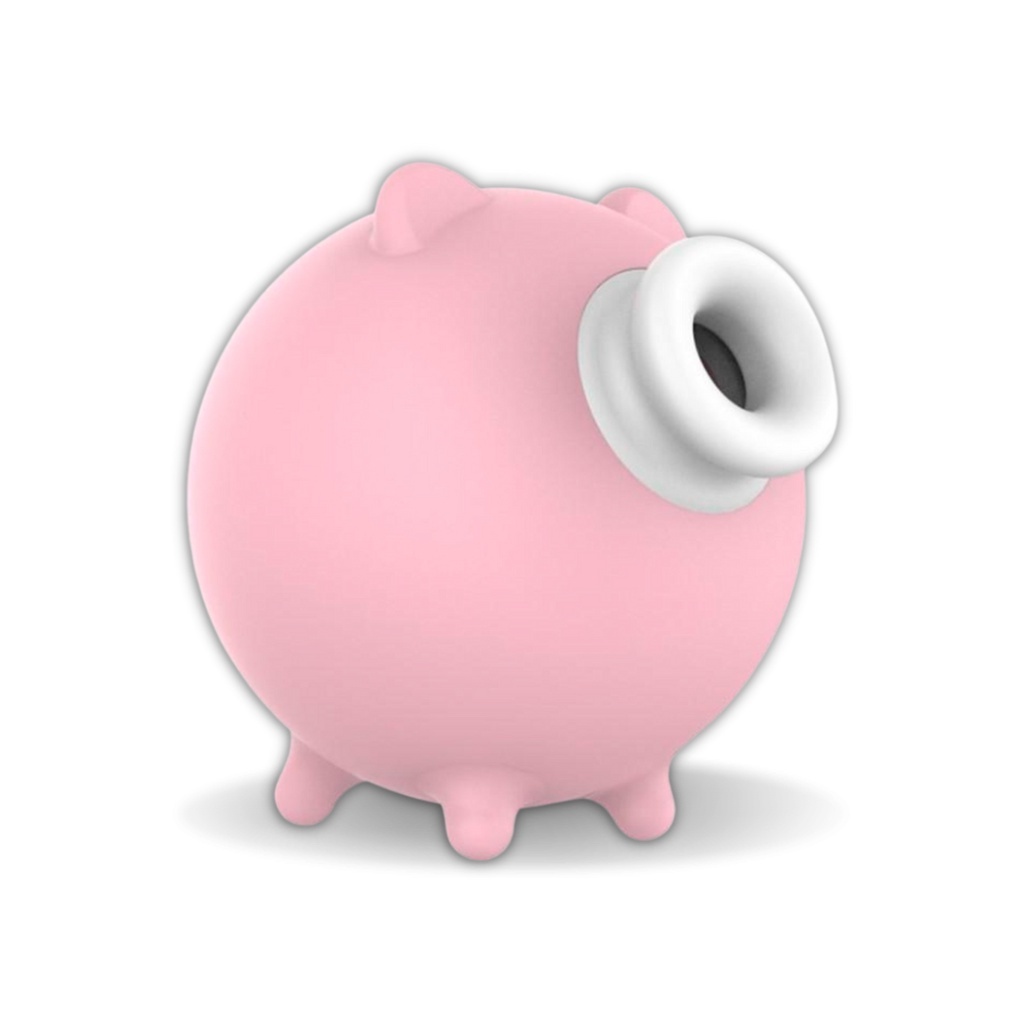 Sugador de Clitóris 10 Sucções Tipo Porquinho Recarregável