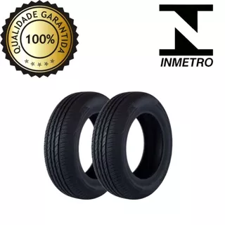 Kit 2 Pneu Aro 13 - 175/70 R13 Remold Linha Premium Com Garantia Selo do Inmetro