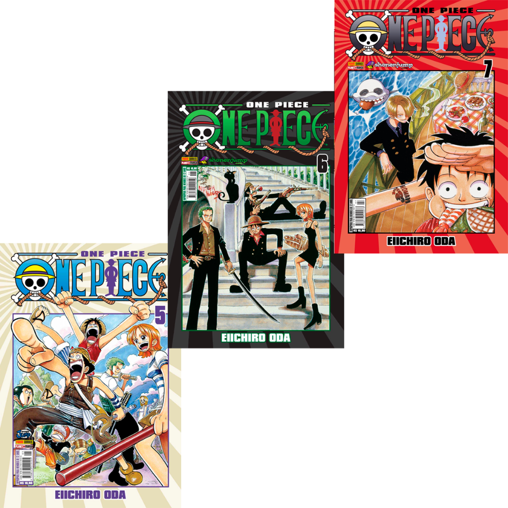 Livro One Piece - Livro 2: Lua Crescente de Eiichiro Oda ( Português )