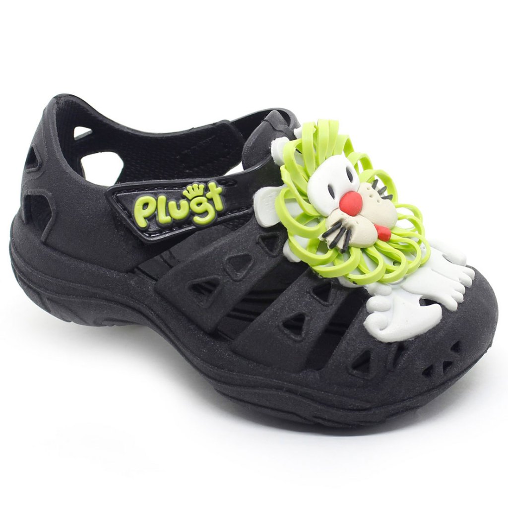 Tênis Calce Fácil Babuche Infantil Plugt Menino Leve Macio
