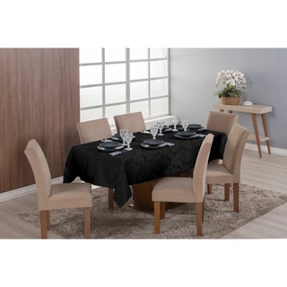 Toalha Para Mesa jacquard 2,00x1,40 6 lugares