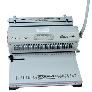 Encadernadora De Wire-o Conjugada Manual Passo 2x1 15fls