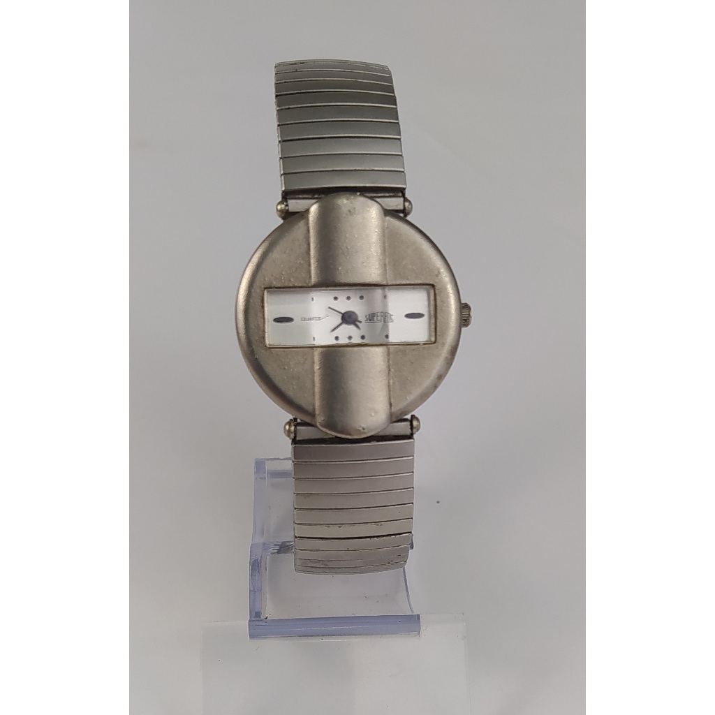 Antigo relogio pulso SUPERATIC belo design, quartz, funciona