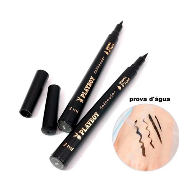 Caneta Delineadora á Prova D’água Playboy | Shopee Brasil