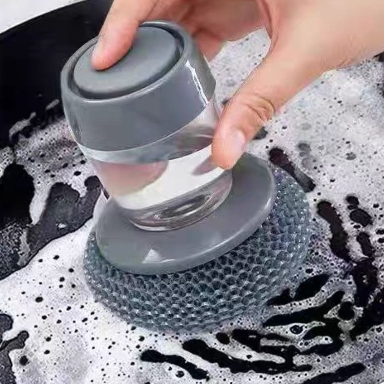 DISPENSADOR DE JABÓN CON ESPONJA KP228