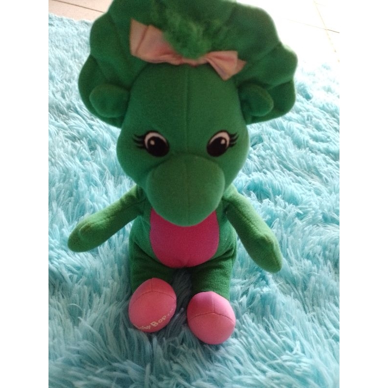Pelúcia Baby Bop Barney antiga | Shopee Brasil