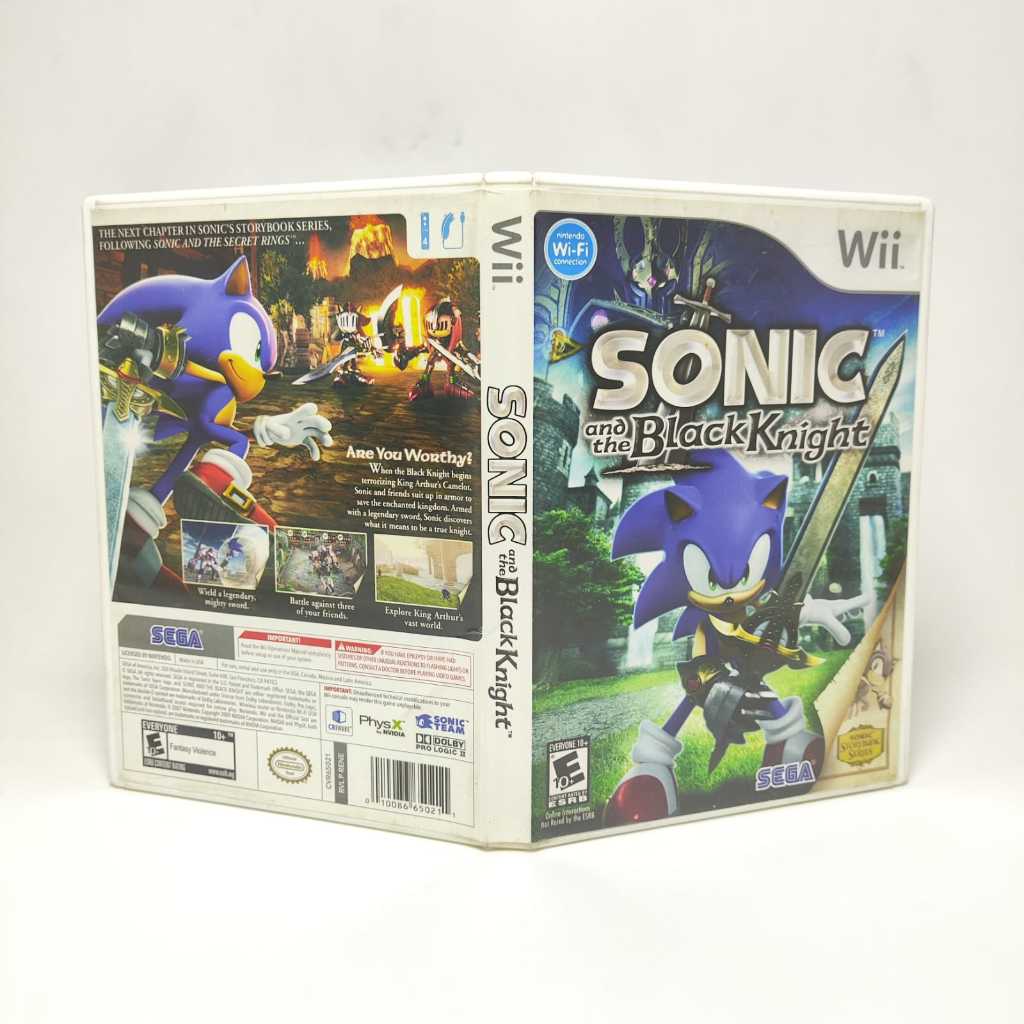 Sonic and the Black Knight Nintendo Wii (Seminovo) (Jogo Mídia