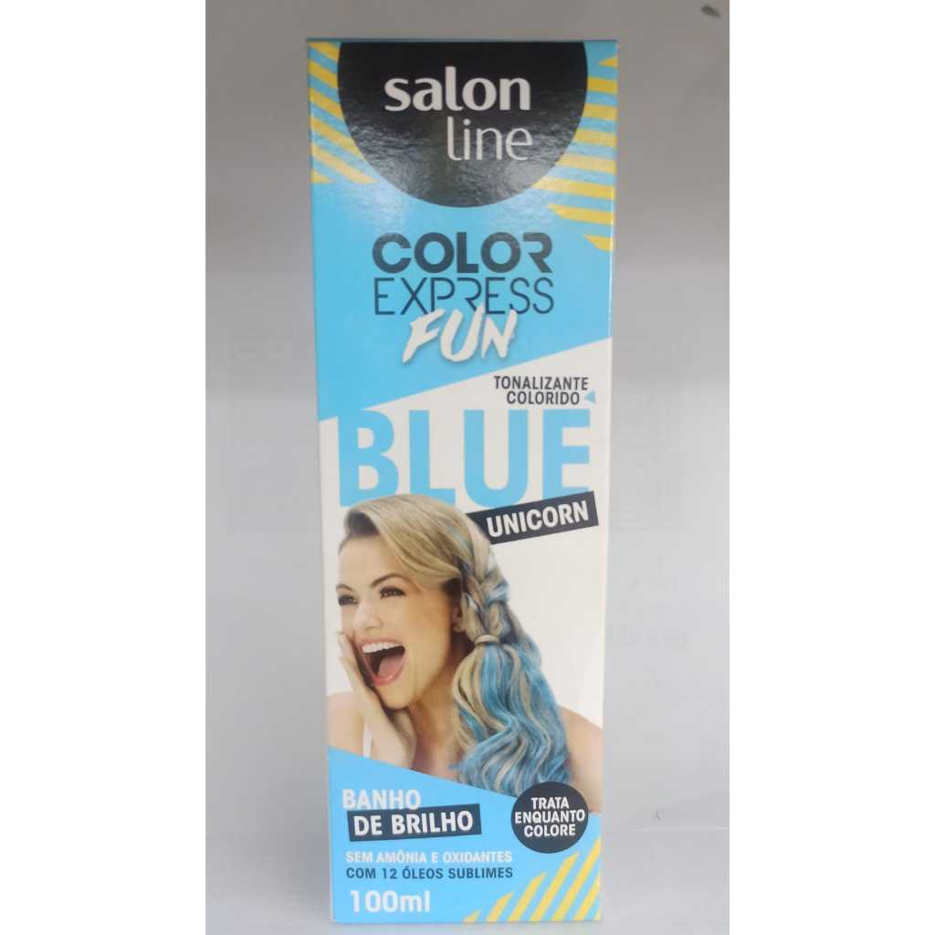 VENC. 02/24 COLOR EXPRESS FUN "Blue Unicorn" 100ml | Shopee Brasil