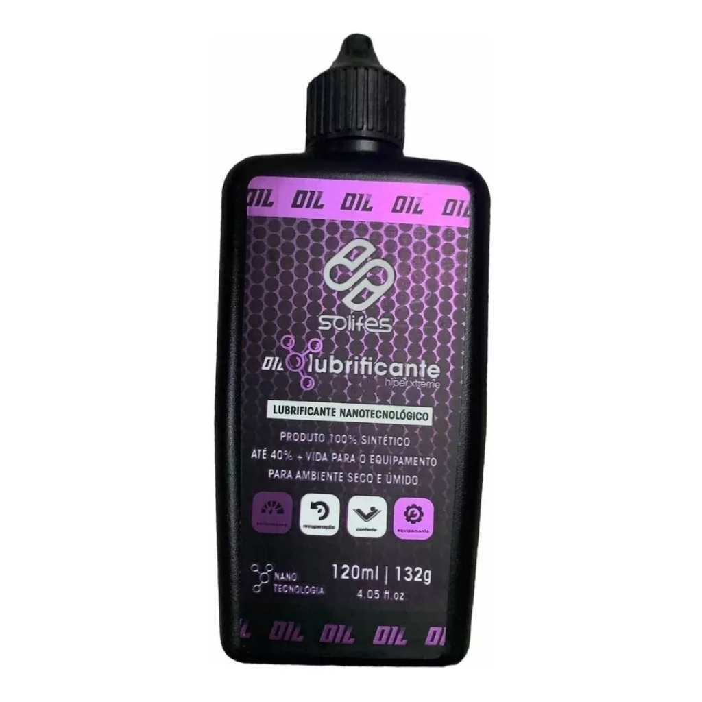 Hiper Lubrificante Xtreme Solifes 120ml Corrente Bike Óleo Mtb