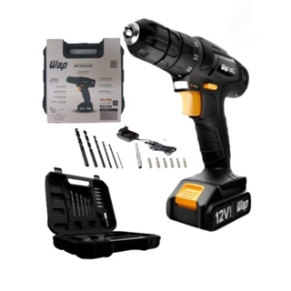 Parafusadeira/Furadeira Wap BPF 12k3 Black 12v - 1.5mAh Bivolt