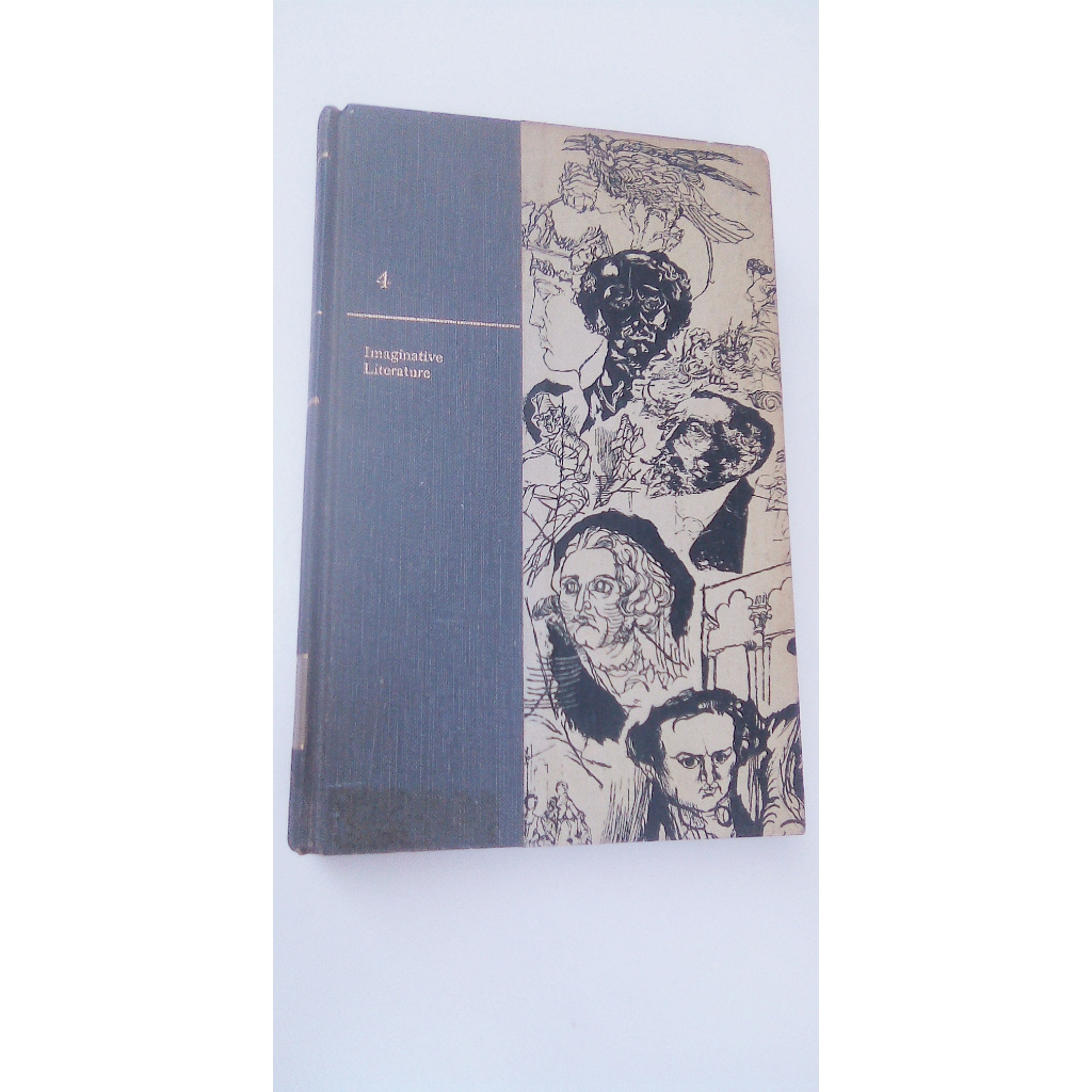 Livro gateway to the great books 4 imaginative literature shopee