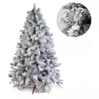 Árvore de Natal Nevada Luxo pé de metal pinheiro natalino