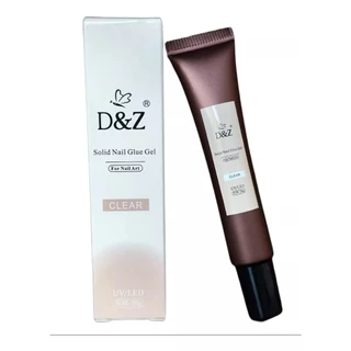 Cola D&z Acrigel Led/uv Para Unhas Postiças Realista Tips