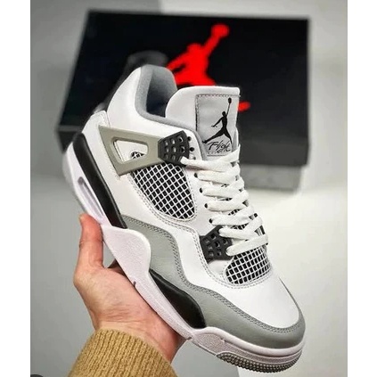 Tênis Nk Air Jordan 4 Panda Preto Feminino e Masculino Retro - Mega Desconto !