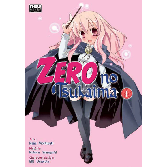 Zero no Tsukaima - Vol.1 a 4 - NewPop - Lacrado - Em Português