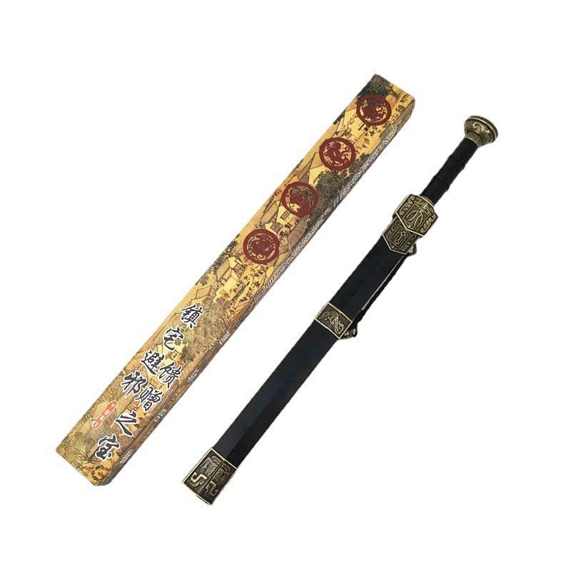 China antiga arma primeiro imperador da espada qin presente do