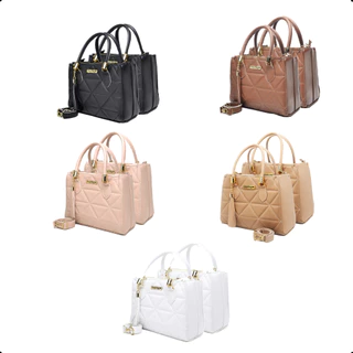 Kit 10 Bolsa Feminina Dubai Revenda Transversal Média