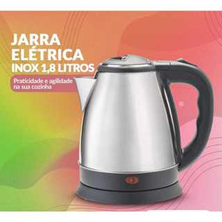 Chaleira Elétrica Inox 1,8 litros 1500w 220v Mundiart