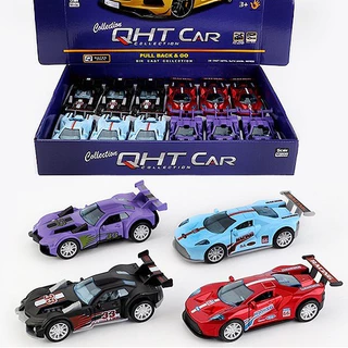 Brinquedo de carrinho de metal alloy com frição presente da criança coleção
