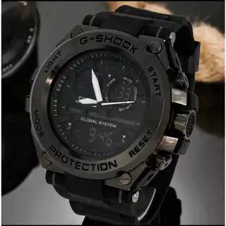 Relógio Metal Aço Militar Casual Masculino Prova D'água COM CAIXA