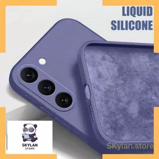 Capa case Aveludado Soft TPU Liquid Silicone Compativel Samsung Galaxy A24 A34 M13 M54