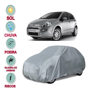 Capa cobrir carro Fiat Punto 100% Impermeável Proteção Total Bezzter