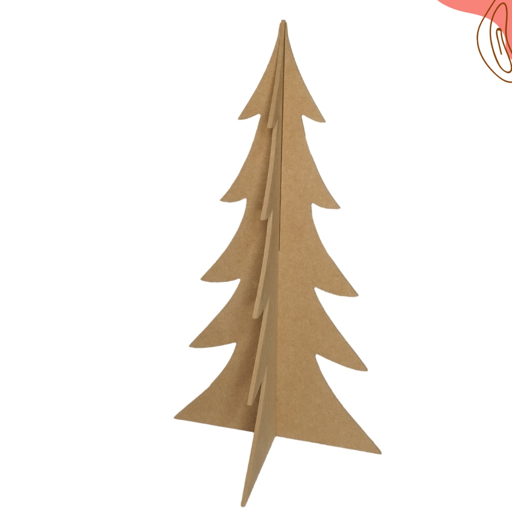 Forma Arvore de Natal 3D Para Decorar Natal