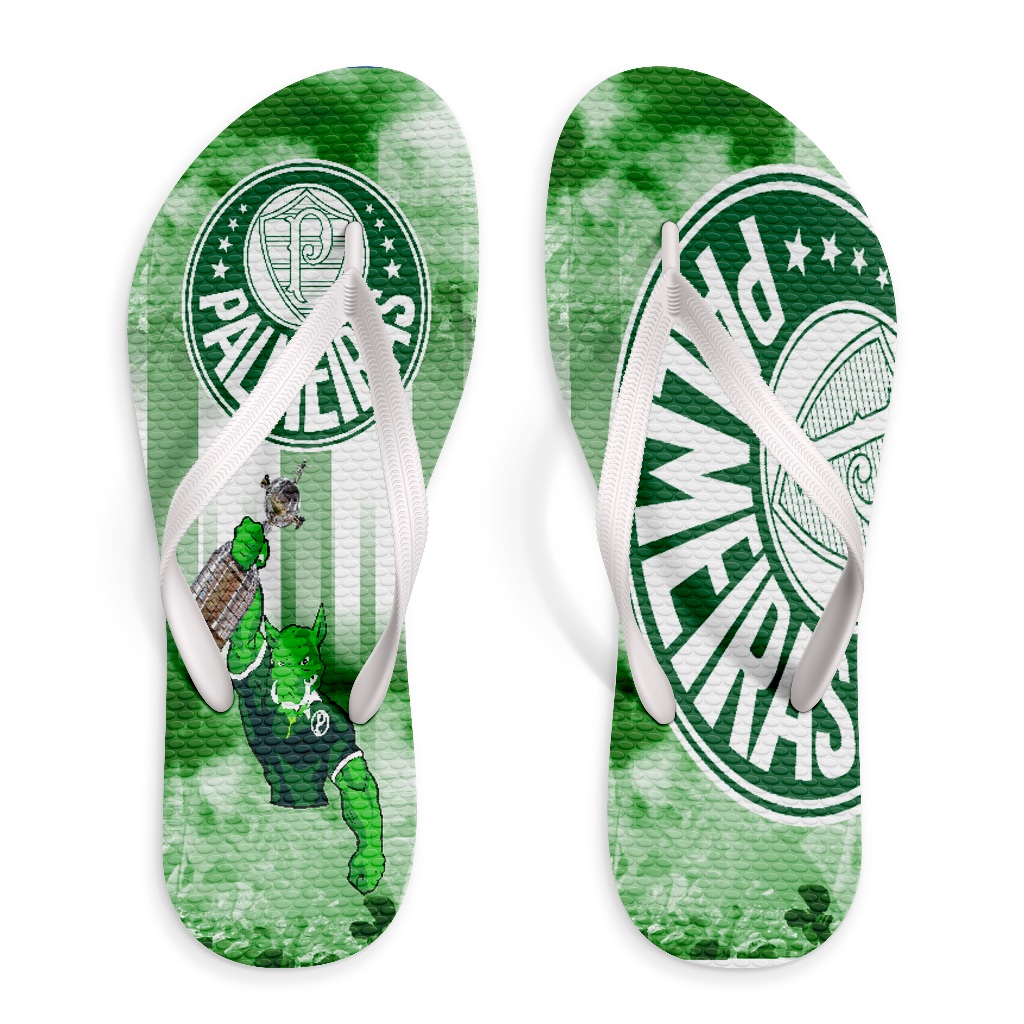 Chinelo personalizado sandália verdão time Mandrake Favela | Shopee Brasil