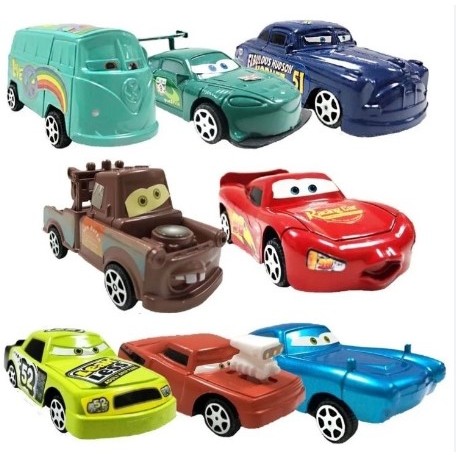 Carro Corrida Mcqueen Carrinho A Fricção Divertido Mini Car