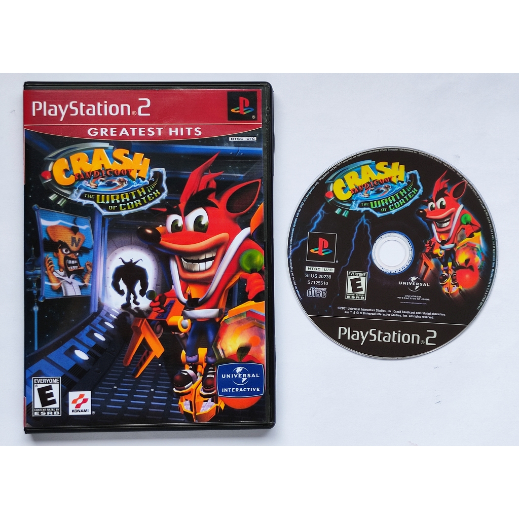Crash The wrath of cortex (PT-BR) para ps2
