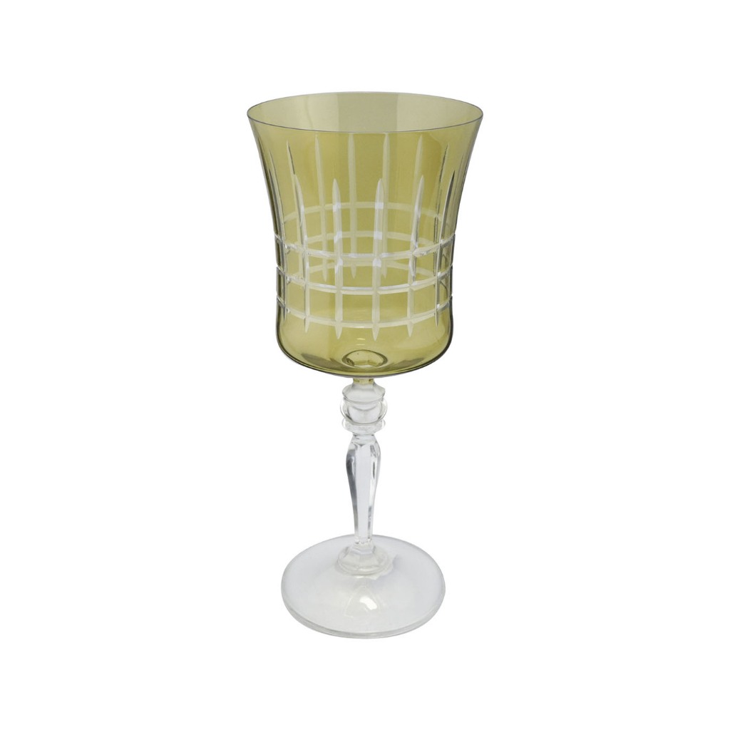 Taça Água de Cristal Grace Cores 300ml - Bohemia