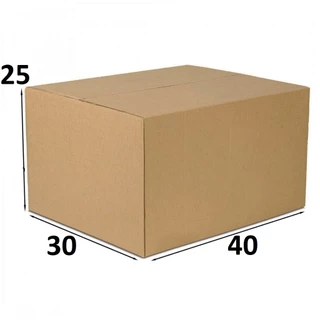 Caixas de Papelão 40 X 30 X 25 Mudança Correios Sedex Pac E-commerce Organização Transportadoras