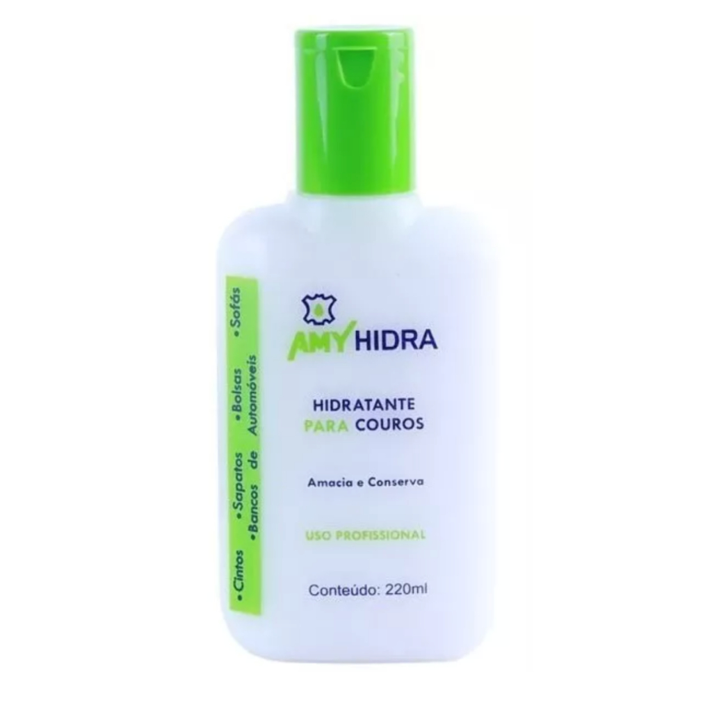 Hidratante Para Couro AMY Hidra 220ml Incolor Renova Conserva Brilho